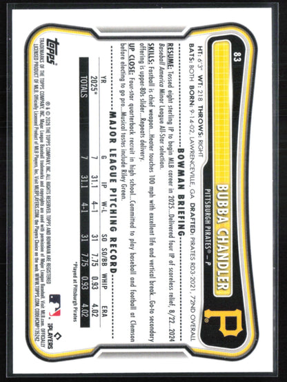 Bubba Chandler RC