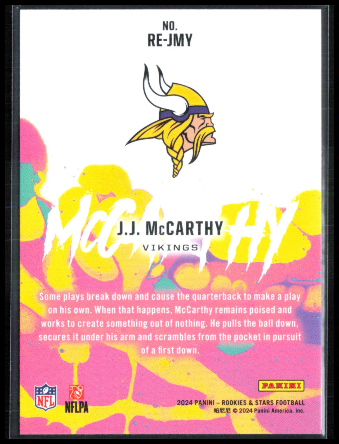 J.J. McCarthy RC