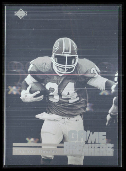 Thurman Thomas  Game Breakers Hologram