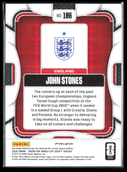 John Stones Silver Wave