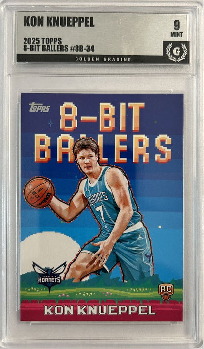 Kon Knueppel RC 8-Bit Ballers Golden Grading 9