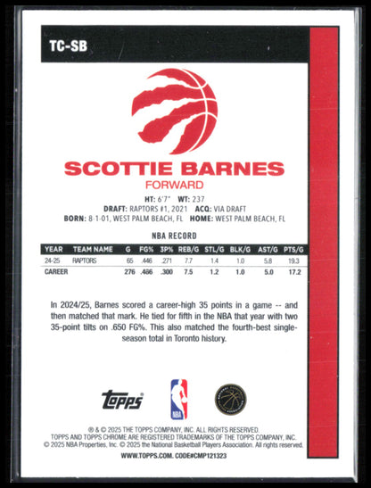 Scottie Barnes Mojo