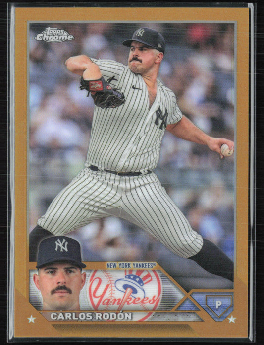 Carlos Rodón Gold Refractor /50 2023 Topps Chrome