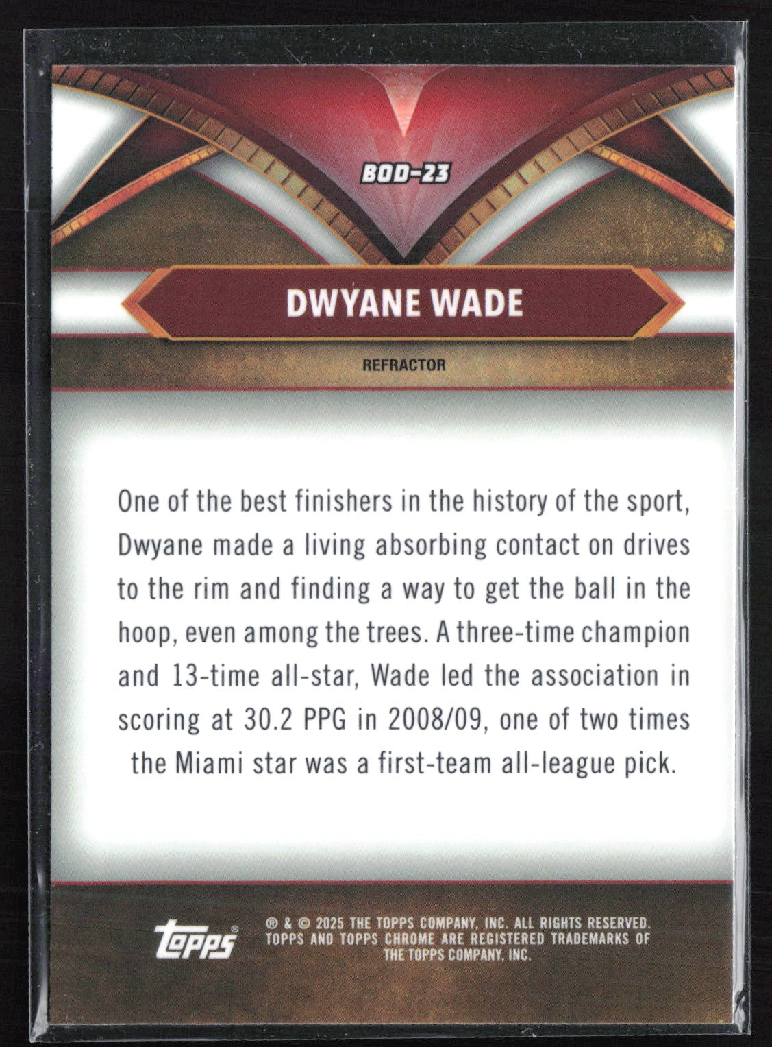 Dwyane Wade Refractor