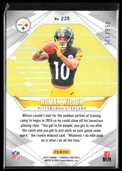 Roman Wilson RC Blue Velocity /125