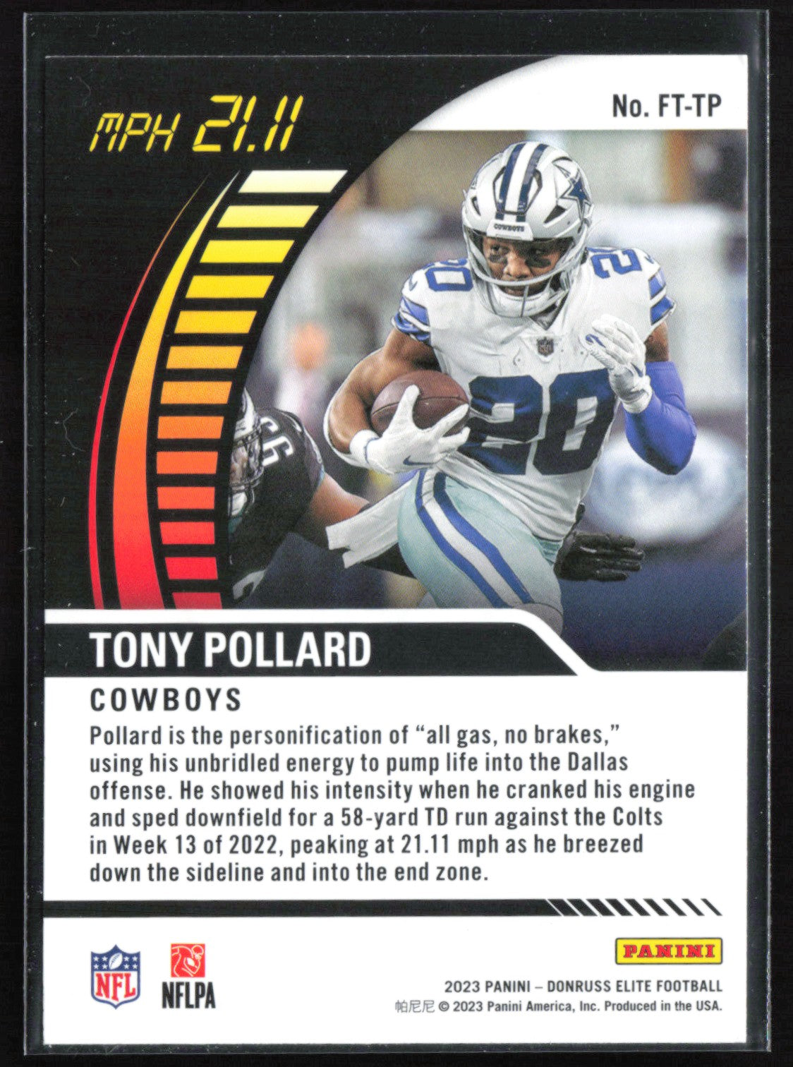Tony Pollard Purple