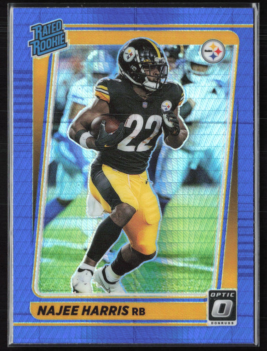 Najee Harris RC Blue Hyper 2021 Optic