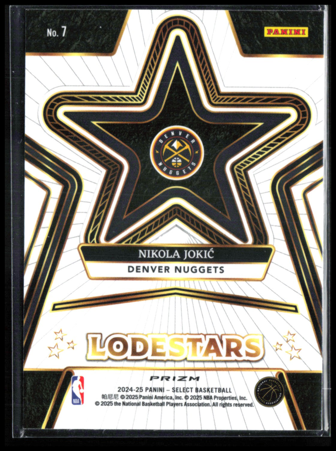 Nikola Jokic Lodestars Silver