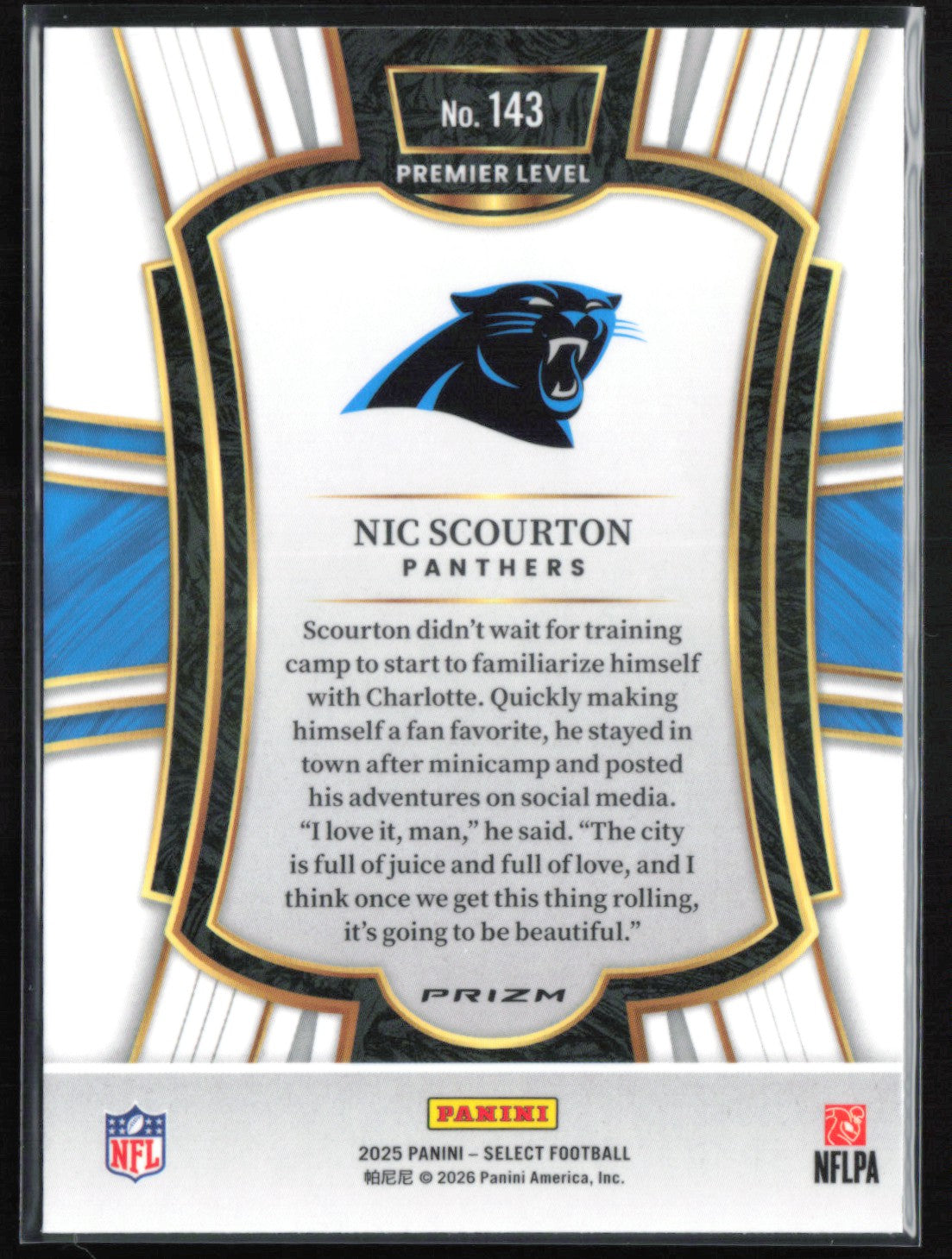 Nic Scourton RC Black Orange Shock