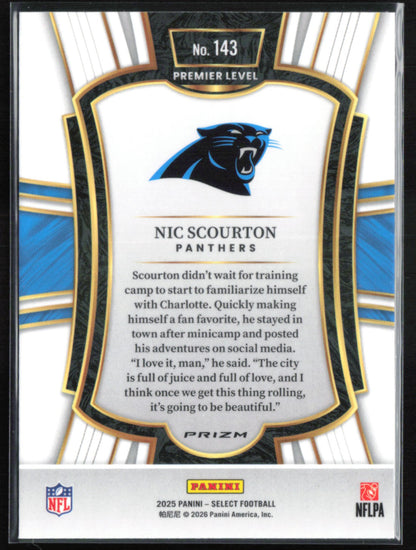 Nic Scourton RC Black Orange Shock