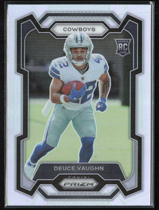 Deuce Vaughn RC Silver Prizm