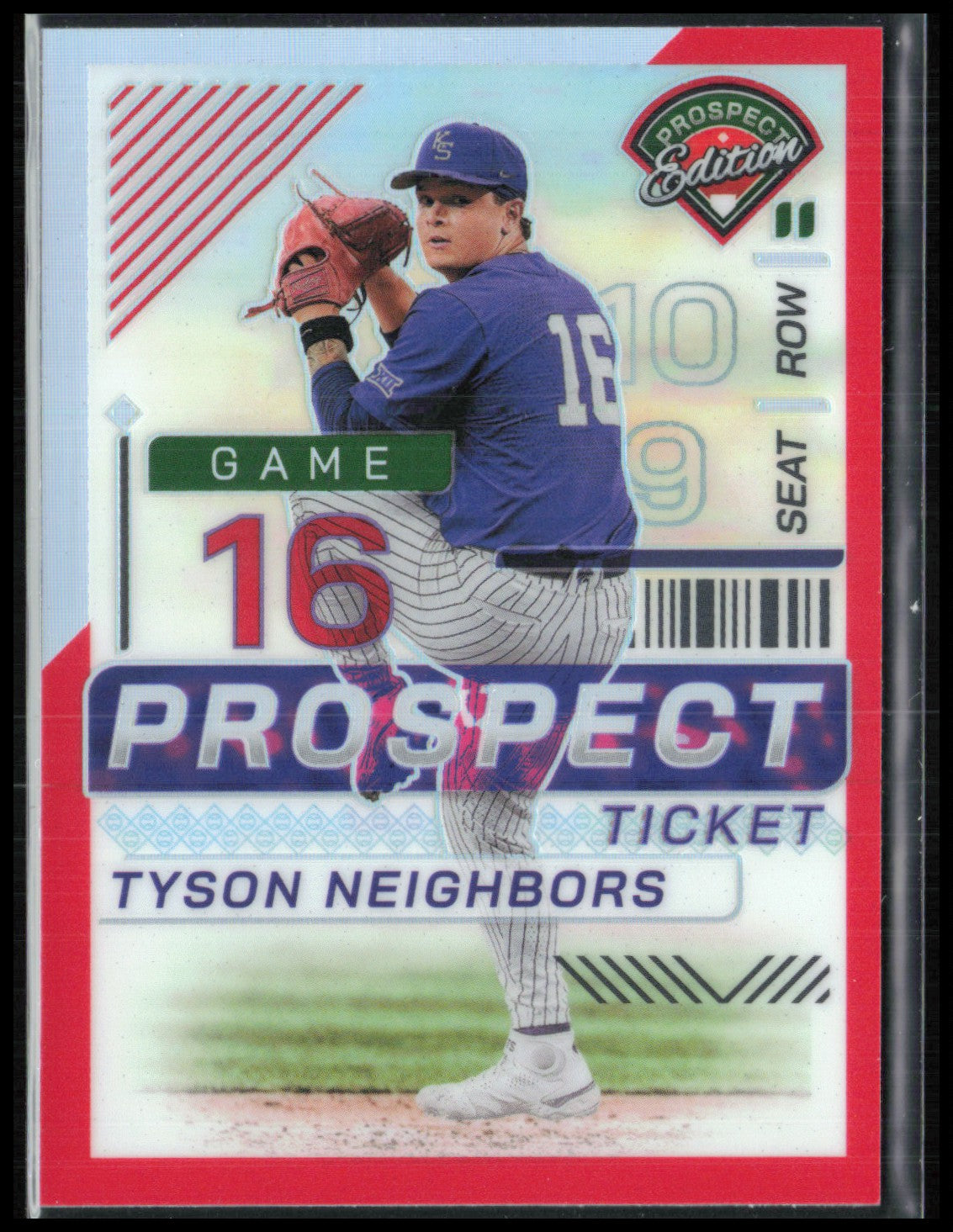 Tyson Neighbors Prospect Ticket Red /199