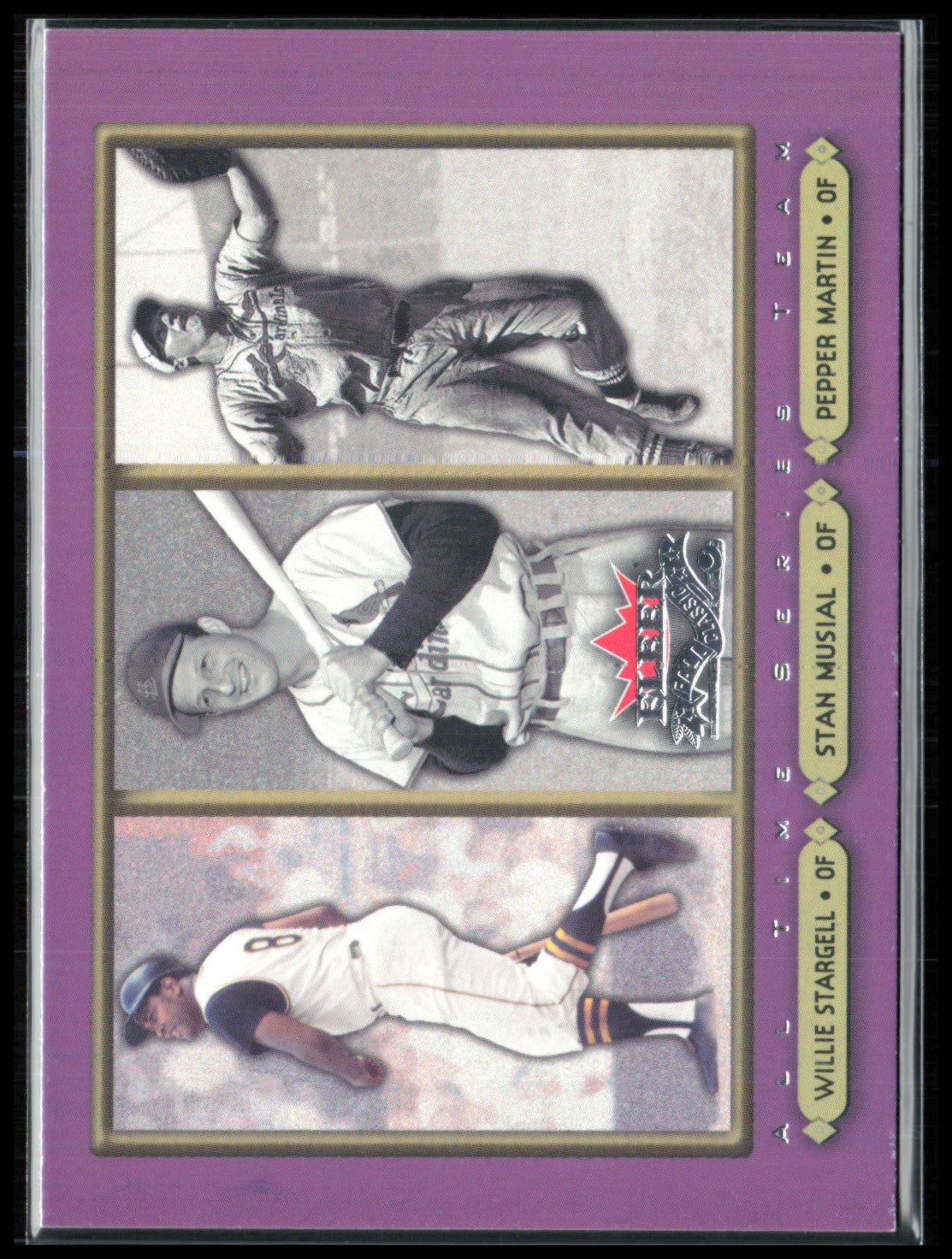 Willie Stargell/Stan Musial/Pepper Martin