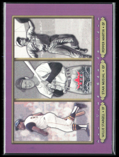 Willie Stargell/Stan Musial/Pepper Martin