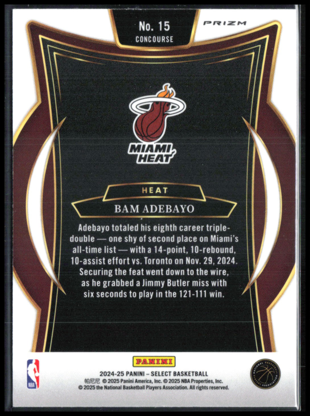 Bam Adebayo Seismic