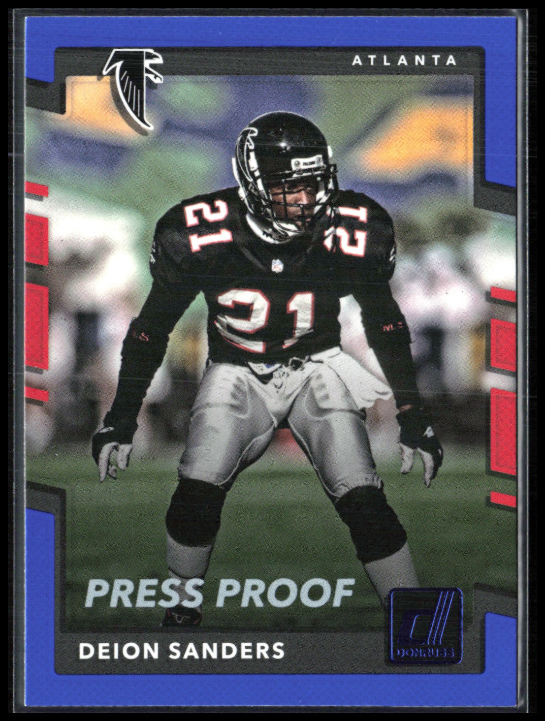 Deion Sanders Press Blue Blue