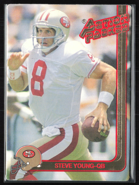 Steve Young Action Packed