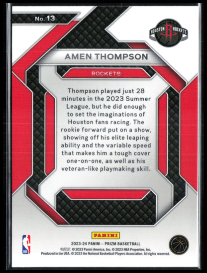Amen Thompson RC Emergent