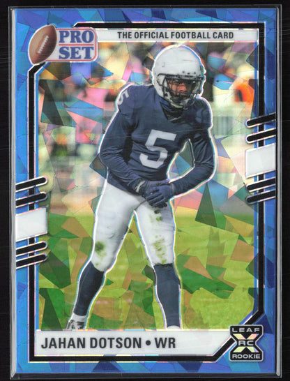 Jahan Dotson Blue Ice RC Pro Set