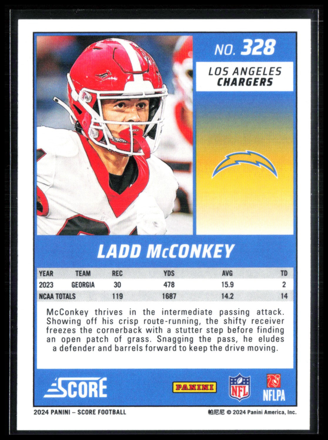 Ladd McConkey RC