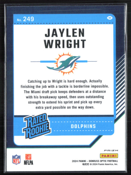 Jaylen Wright RC Purple Shock