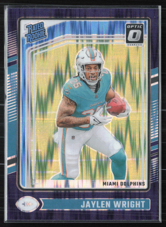 Jaylen Wright RC Purple Shock