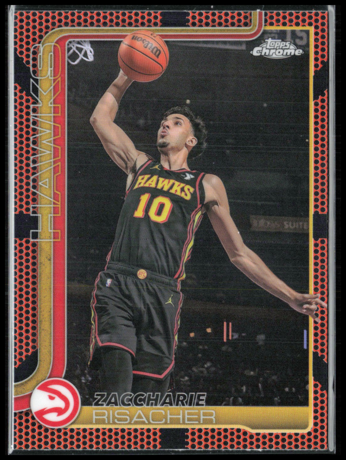 Zaccharie Risacher Basketball Parallel