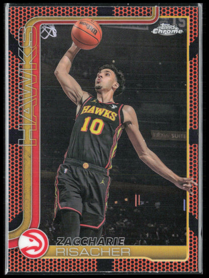 Zaccharie Risacher Basketball Parallel