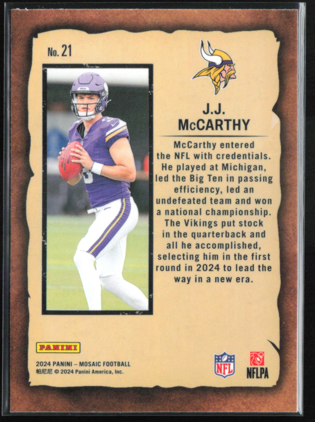 J.J. McCarthy RC Notoriety