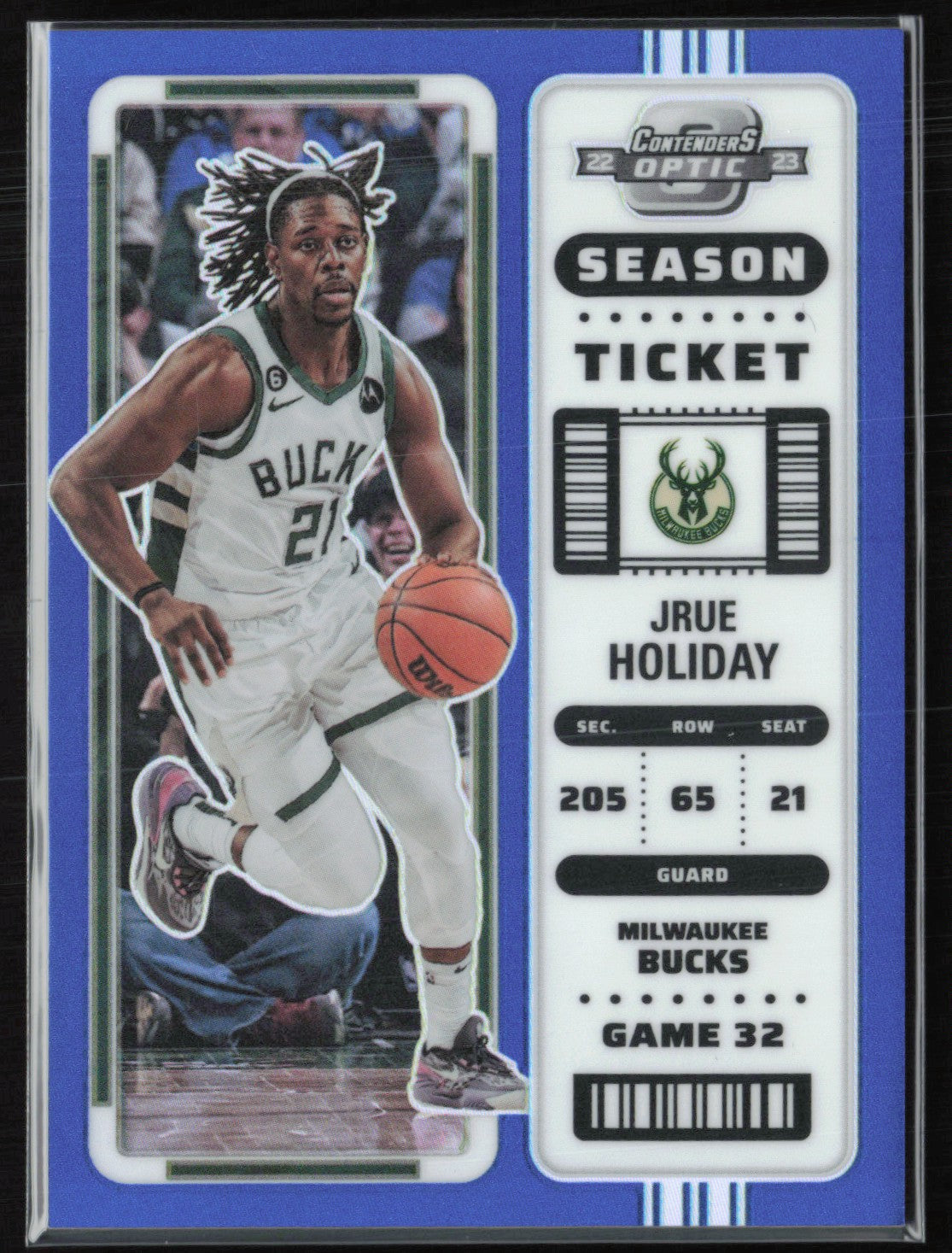 Jrue Holiday Blue Holo /99