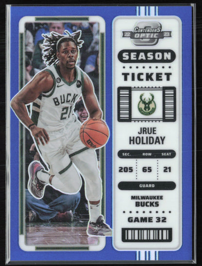 Jrue Holiday Blue Holo /99
