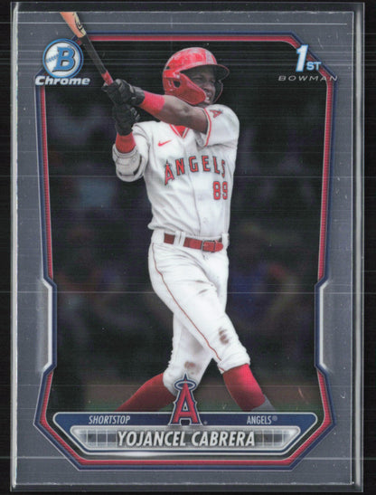 Yojancel Cabrera 1st Bowman Chrome