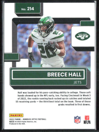 Breece Hall RC Rated Rookie