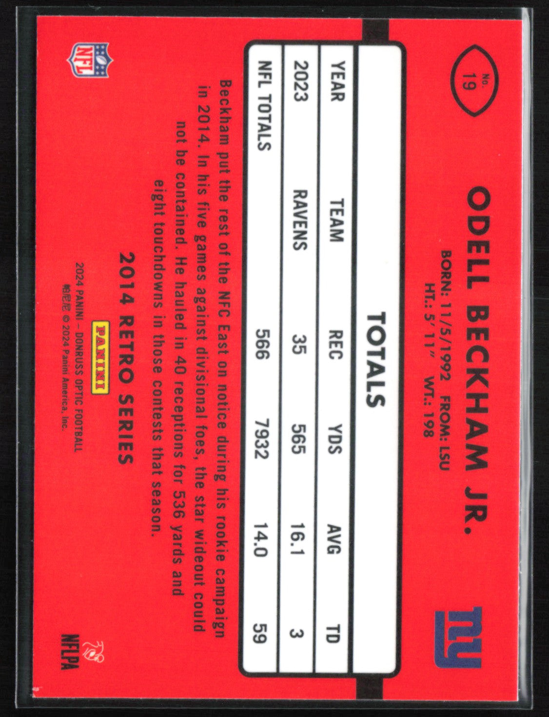 Odell Beckham Jr. Retro Series