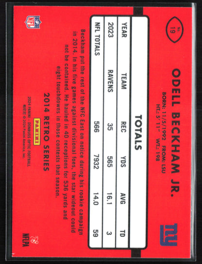 Odell Beckham Jr. Retro Series