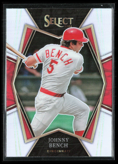Johnny Bench Silver Prizm