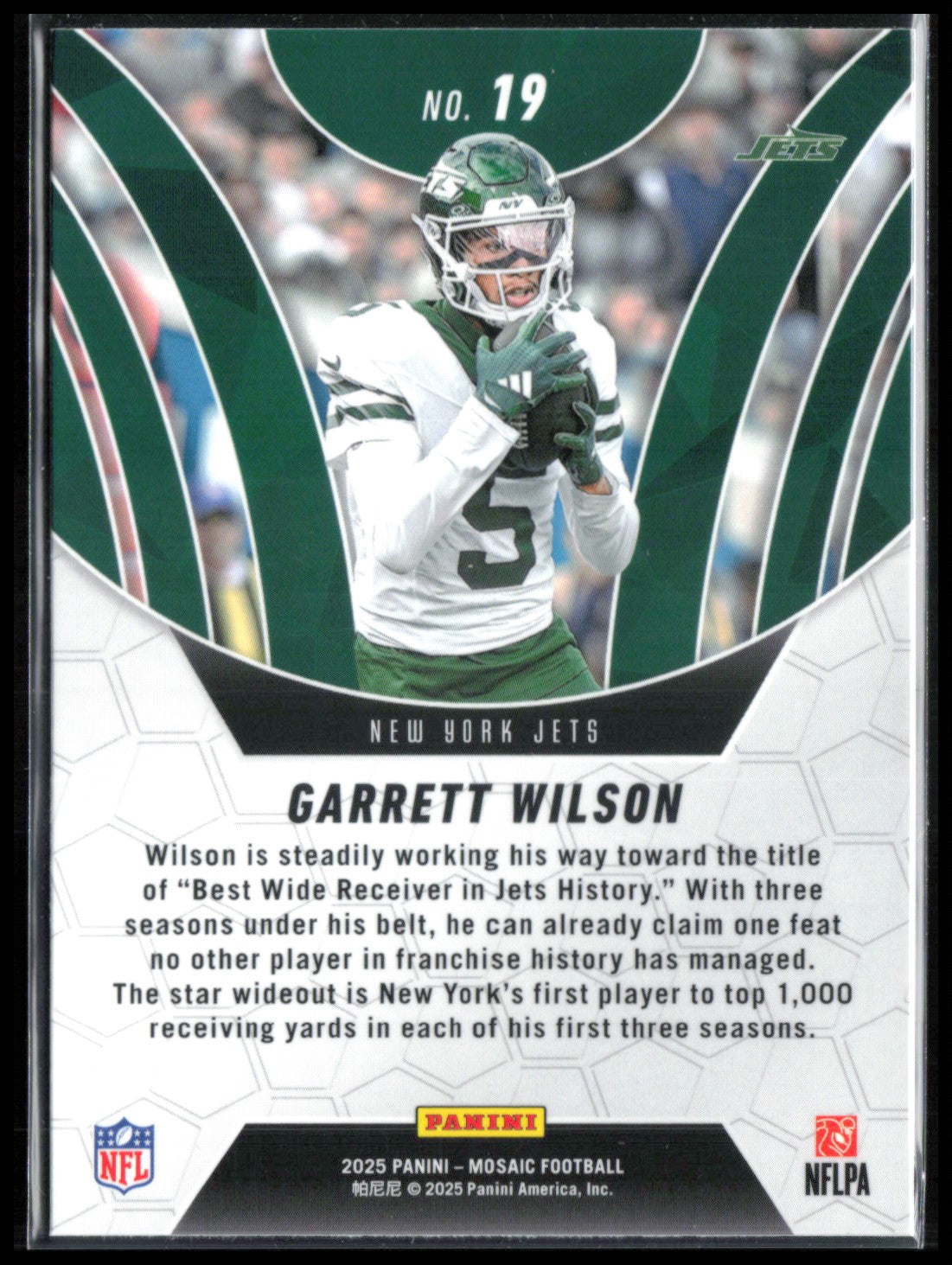 Garrett Wilson Elevate Mosaic Prizm