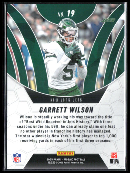 Garrett Wilson Elevate Mosaic Prizm