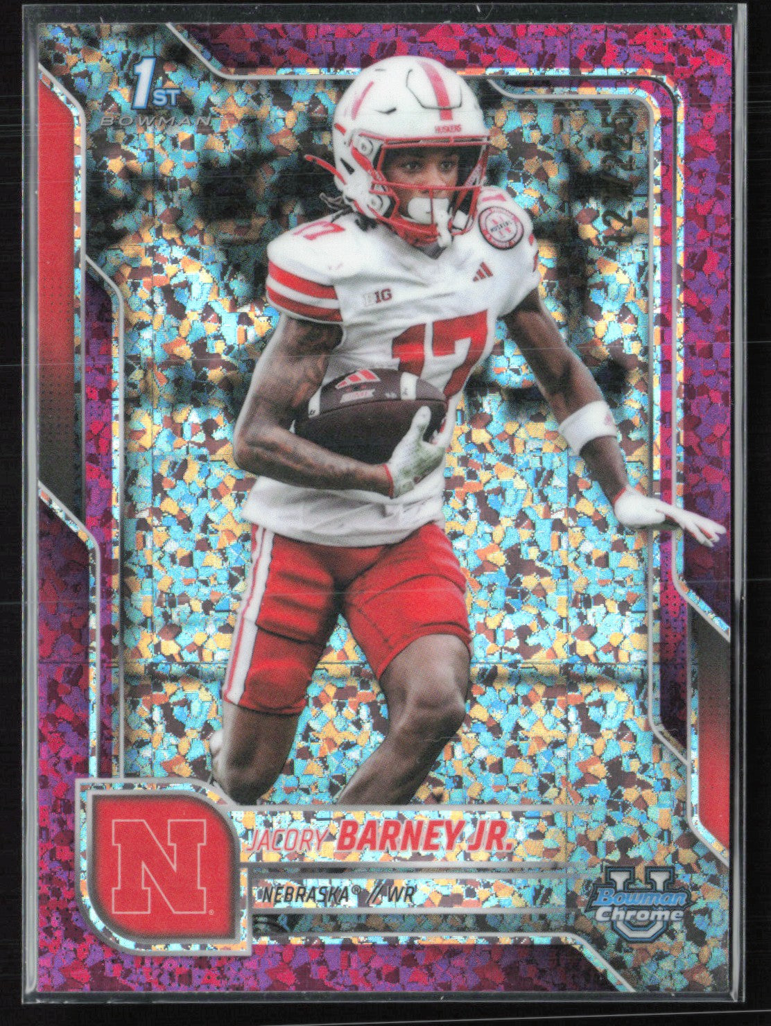 Jacory Barney Jr 1st Bowman Fuchsia Mini Diamond /225