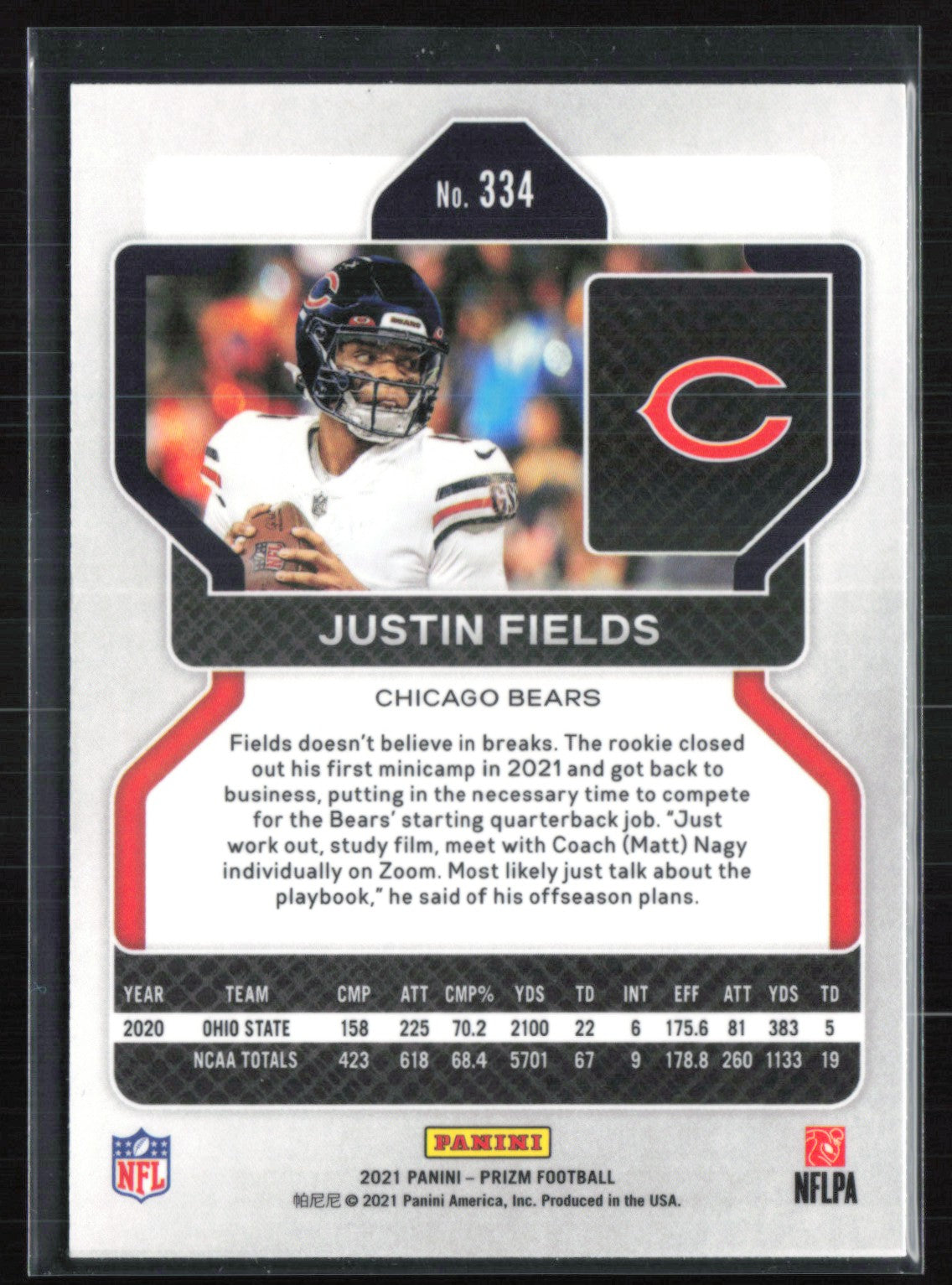 Justin Fields RC