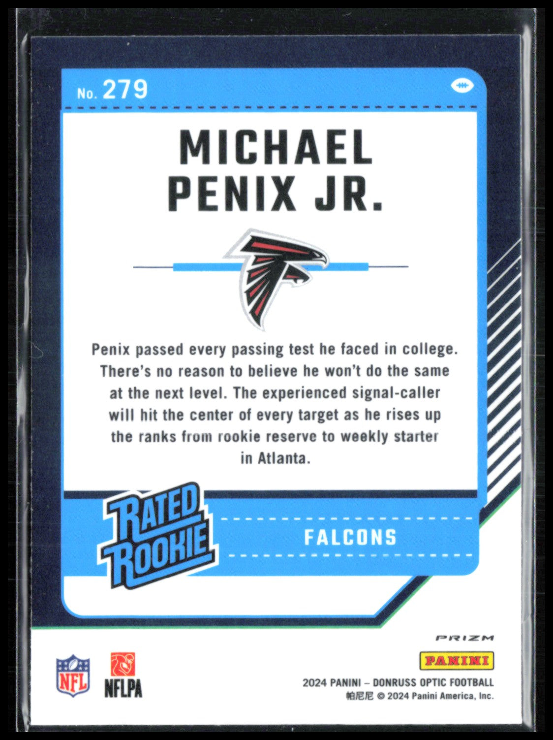 Michael Penix Jr. RC Optic Holo
