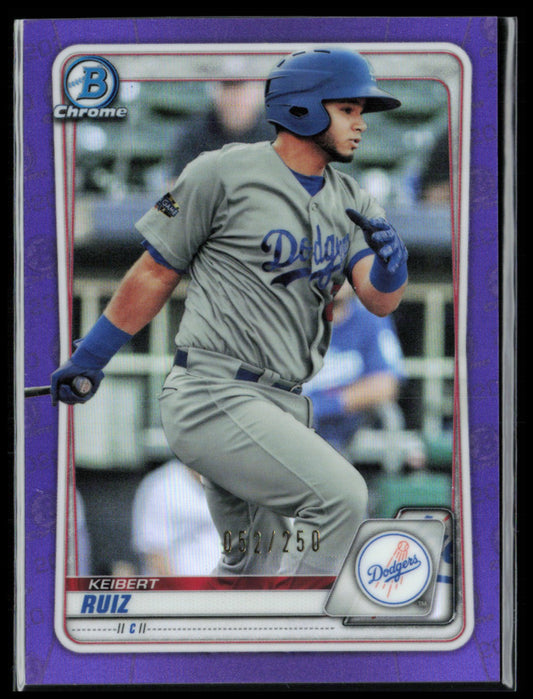 Keibert Ruiz Purple Refractor /250