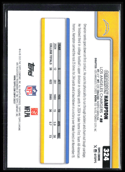 Omarion Hampton RC