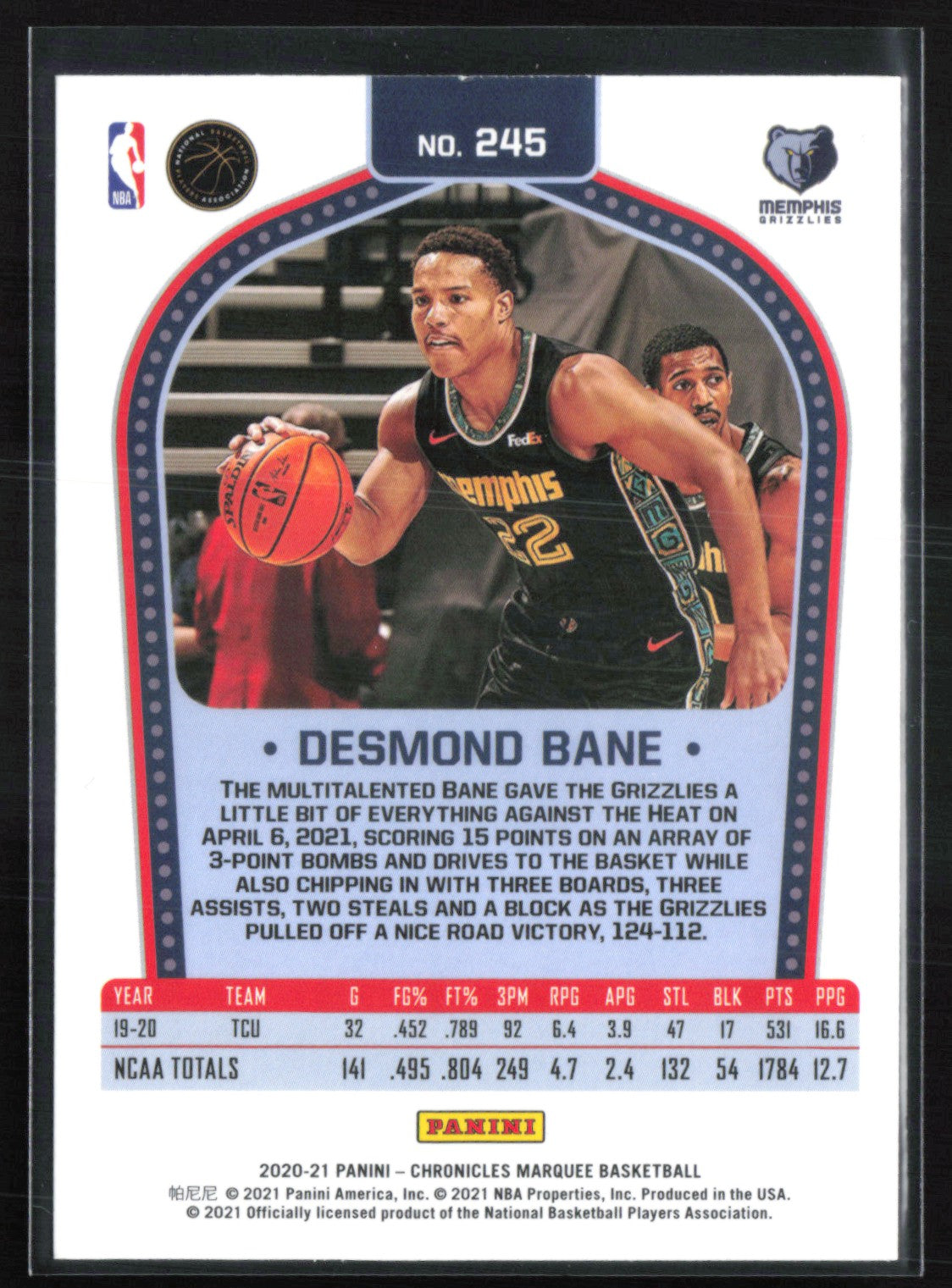 Desmond Bane RC