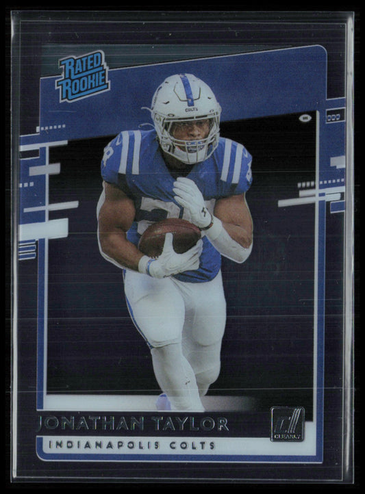 Jonathan Taylor RC Clearly Donruss