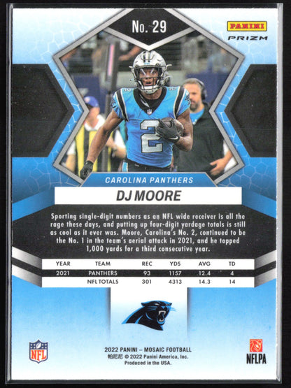 DJ Moore Orange Mosaic