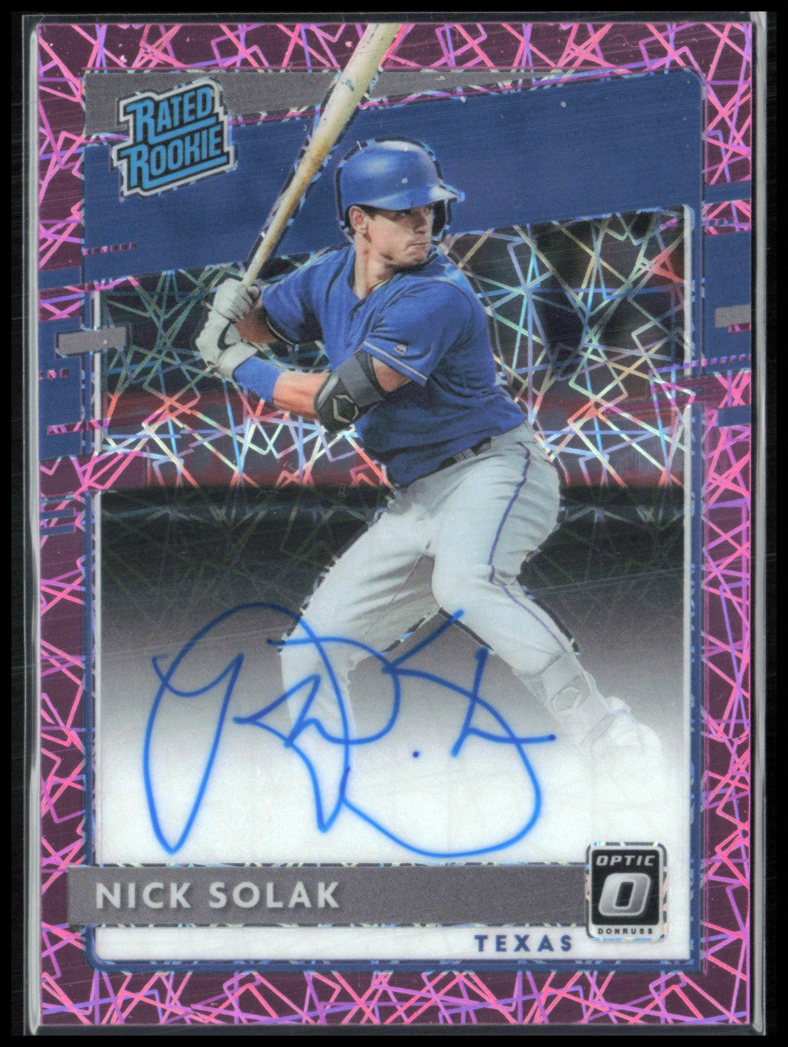 Nick Solak RC Auto Pink Velocity