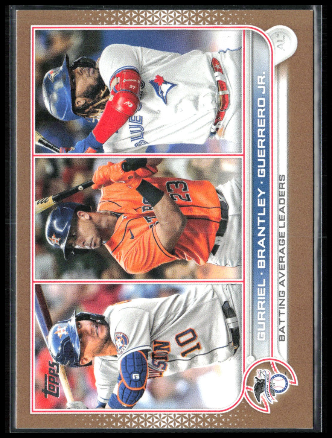 Gurriel/Brantley/Guerrero Jr. Gold /2022