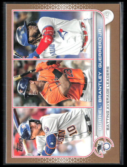 Gurriel/Brantley/Guerrero Jr. Gold /2022