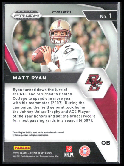 Matt Ryan Green Prizm